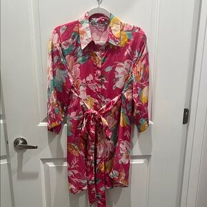 Zara Pink Floral Dress